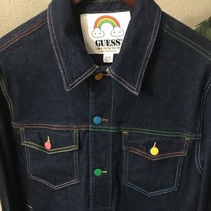 Gues x friends with you, Collab denim jacket.